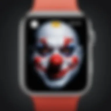 User reactions to clown watch faces