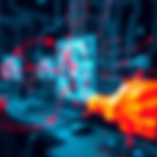 Visual representation of neural networks analyzing images