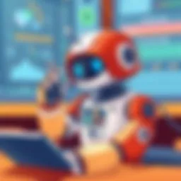 Cozmo robot engaging in playful interaction