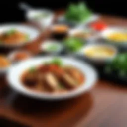 Elegant Malaysian Fusion Dish