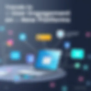 An infographic on user engagement trends
