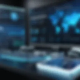 Conceptual visualization of enterprise search technology