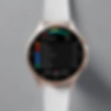 Samsung Watch 4 showcasing Google Assistant interface