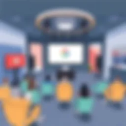 Overview of a Google live event setup