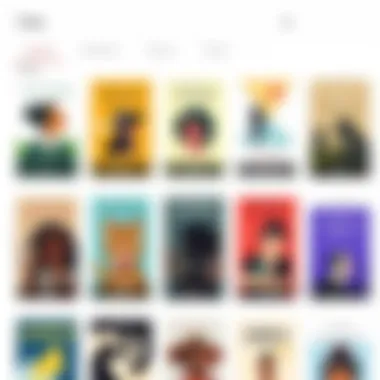 Diverse audiobook titles available for purchase