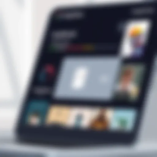 Audiobook selection interface on Google Store