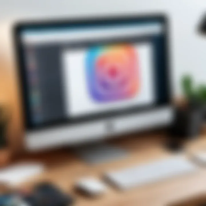Content creation tools available in Instagram desktop