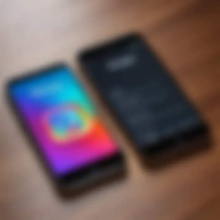 Comparison of Instagram features on mobile and desktop versions