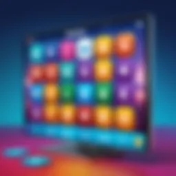 A vibrant snapshot of MSN Bingo Free gameplay