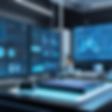 Advancements in Biotechnology Innovative biotech lab showcasing cutting-edge research