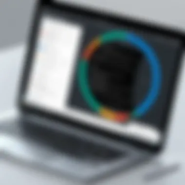Paperspace Interface Overview Visual representation of Paperspace interface on a Chromebook