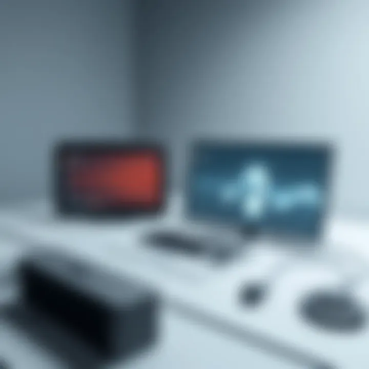 Technical Illustration of Spatial Audio Technology Technical illustration of spatial audio technology