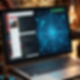A digital interface showcasing a Dungeons and Dragons campaign