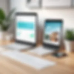 Visual representation of dynamic pricing trends in short-term rentals