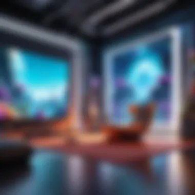 Dynamic Game Scene A dynamic game scene showcasing vibrant graphics and characters