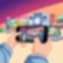 Vibrant depiction of diverse genres in Korean mobile gaming