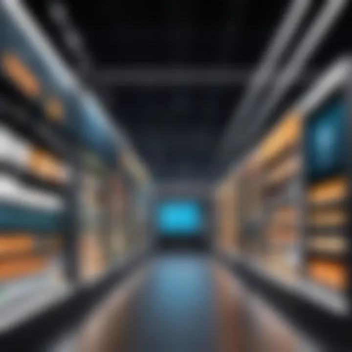 Future trends in retail automation visualized through charts.