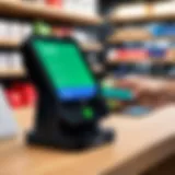 Shopify Chip Reader in action at a retail store