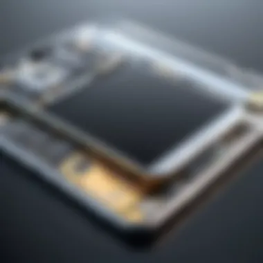 Cutaway view highlighting the engineering innovations within a slim smartphone