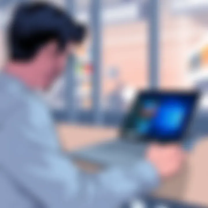 Surface Pro 11 being utilized in a professional setting