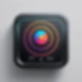 Illustration showcasing the view shop button on Instagram interface.