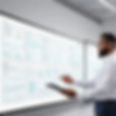 Diverse Industry Applications of Virtual Whiteboards Diverse industries utilizing virtual whiteboards for teamwork