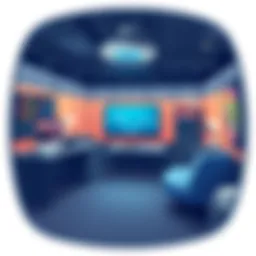 Immersive VR training environment showcasing diverse applications