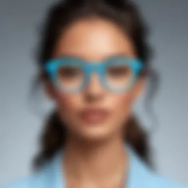 Diverse Eyewear Selection through Virtual Try-On Showcasing a variety of eyewear options available through the app
