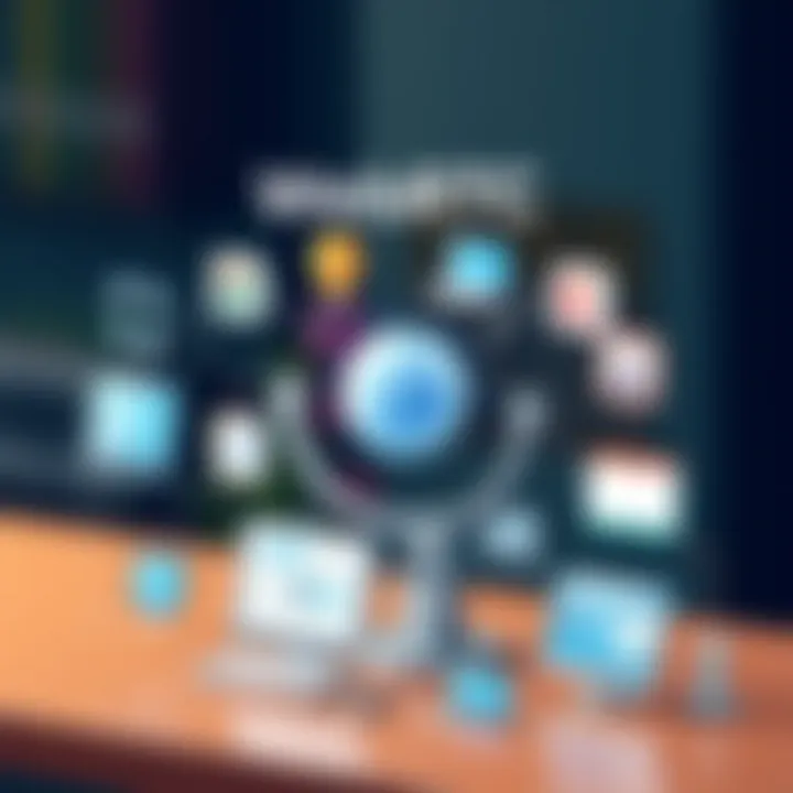 Diverse Applications of WebRTC Visual representation of WebRTC use cases in various industries