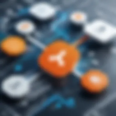 Unlocking Efficiency: Workflow Automation with Zapier A diagram illustrating the workflow automation process facilitated by Zapier