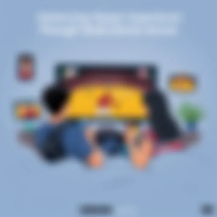 Enhancing Viewer Experience Through Multi-Device Access A family enjoying a sports event on various devices