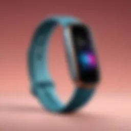 Detailed view of Fitbit Luxe displaying sleep patterns