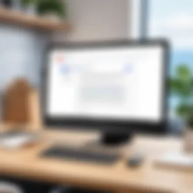FAQs Section of Google Mail Help Center Visual representation of frequently asked questions in the Help Center