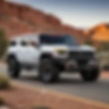Bold Design of the GMC Hummer EV GMC Hummer EV exterior showcasing its bold design