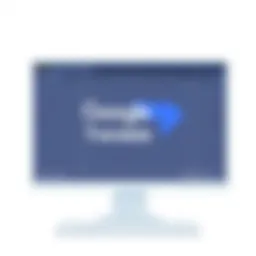 Google Translate interface showcasing image translation