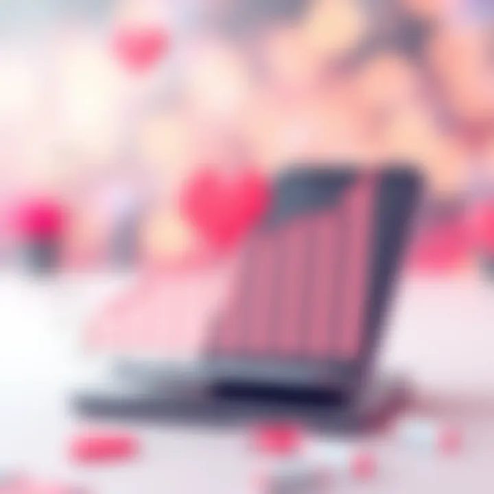 Market Growth of Crush App A graph showing the growth of the Crush dating app in the contemporary dating market.