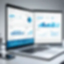 Visual representation of data analytics on LinkedIn Talent Insights.