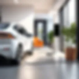 Electric vehicle charging at home