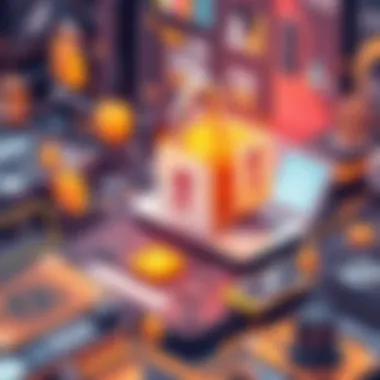 Illustration of financial security measures in digital transactions