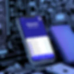 Square mobile app interface showcasing money transfer options