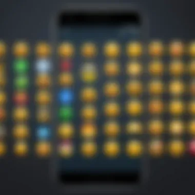 An Android device displaying new emoji options