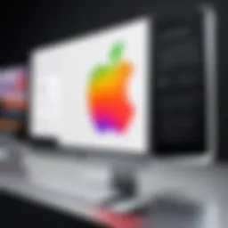 Futuristic Apple Product Display