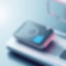 Futuristic gadget concept