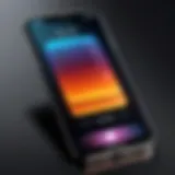 Innovative iPhone temperature display