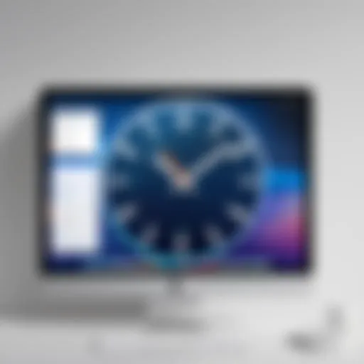 Innovative Time Clock App on Mac