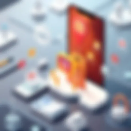 Visual representation of Instagram's advertising ecosystem