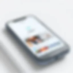 A visual representation of Linktree's interface on a smartphone screen