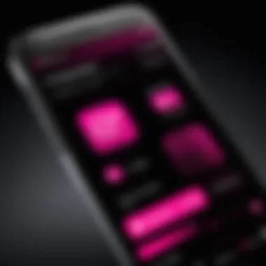 User-friendly T-Mobile Phone Interface