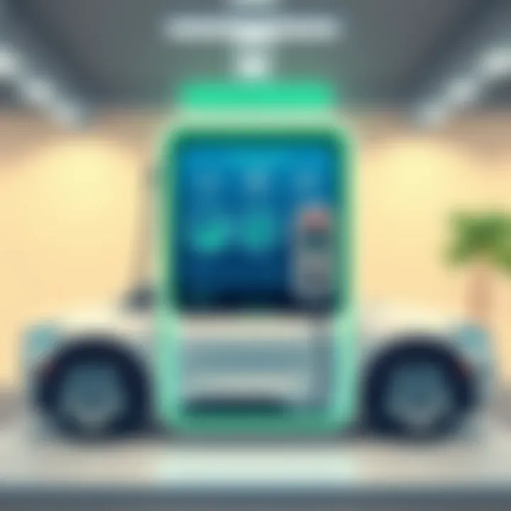 Eco-Friendly Charging Solutions for Kandi EVs Kandi charging station highlighting eco-friendly technology