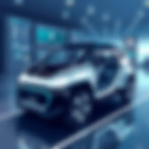 Kandi electric vehicle showcasing innovative design